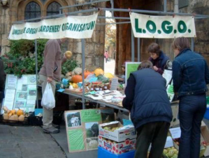 LOGO market stall